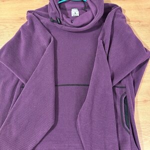 Men’s XL Melanzana Microgrid Hoodie Purple